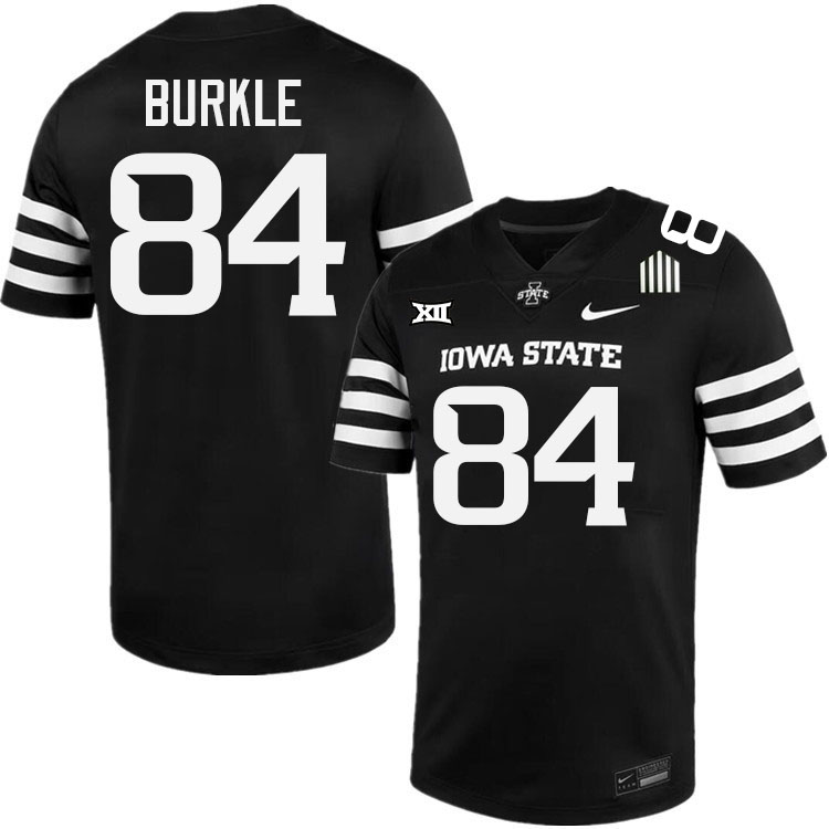 Gabe Burkle Jersey,Iowa State Cyclones #84 Gabe Burkle College Jersey Youth-Black